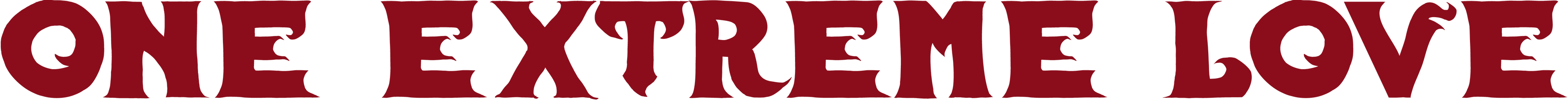 ONE EXTREME LOVE